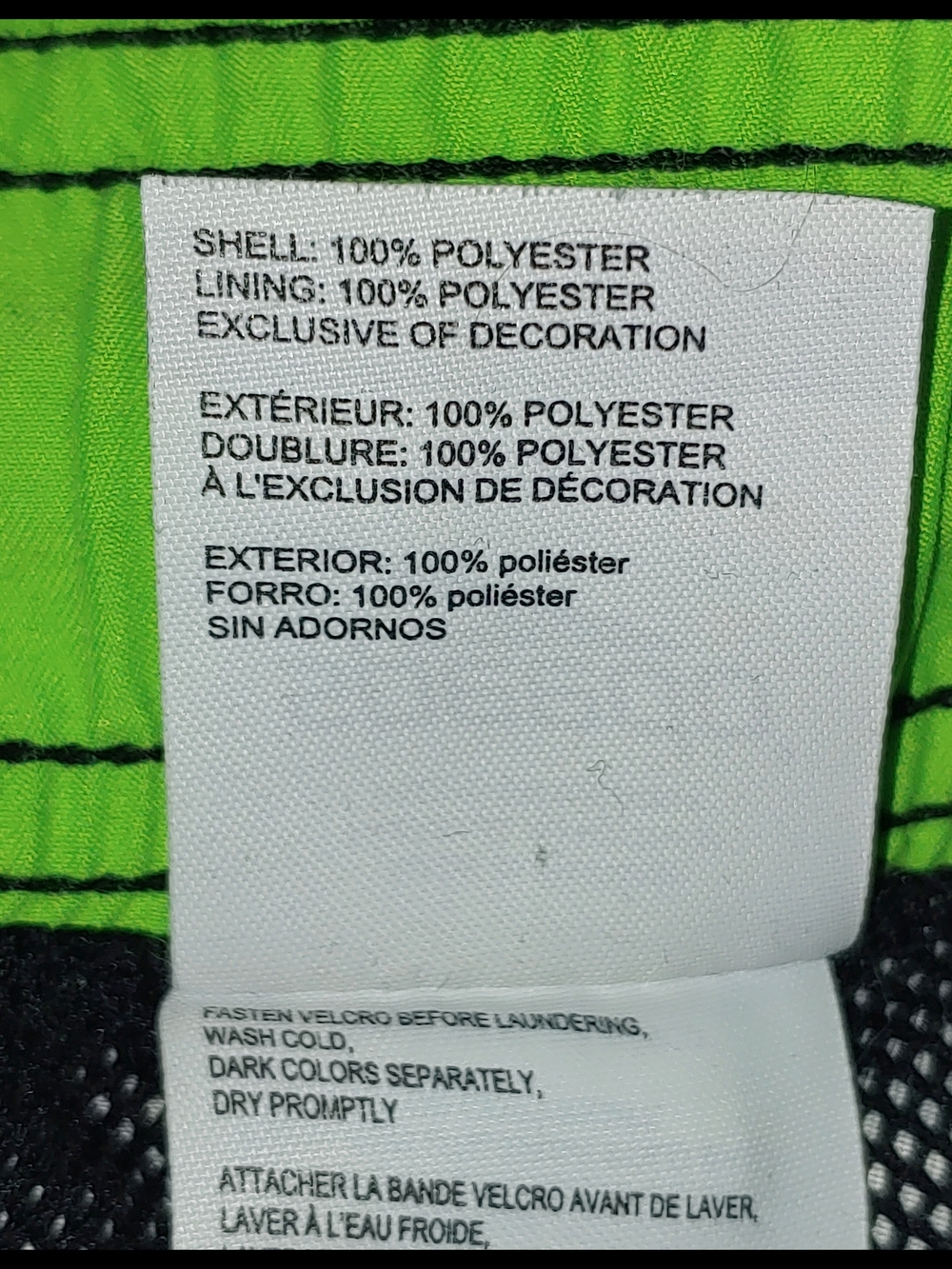 Speedo Floral Swim Trunks - Blue/Green - Picture 3 of 4